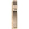 Ekena Millwork Merced Slat Rough Sawn Outlooker, Douglas Fir, 6"W x 24"D x 28"H OUT06X24X28MRC06RDF - alternate 3